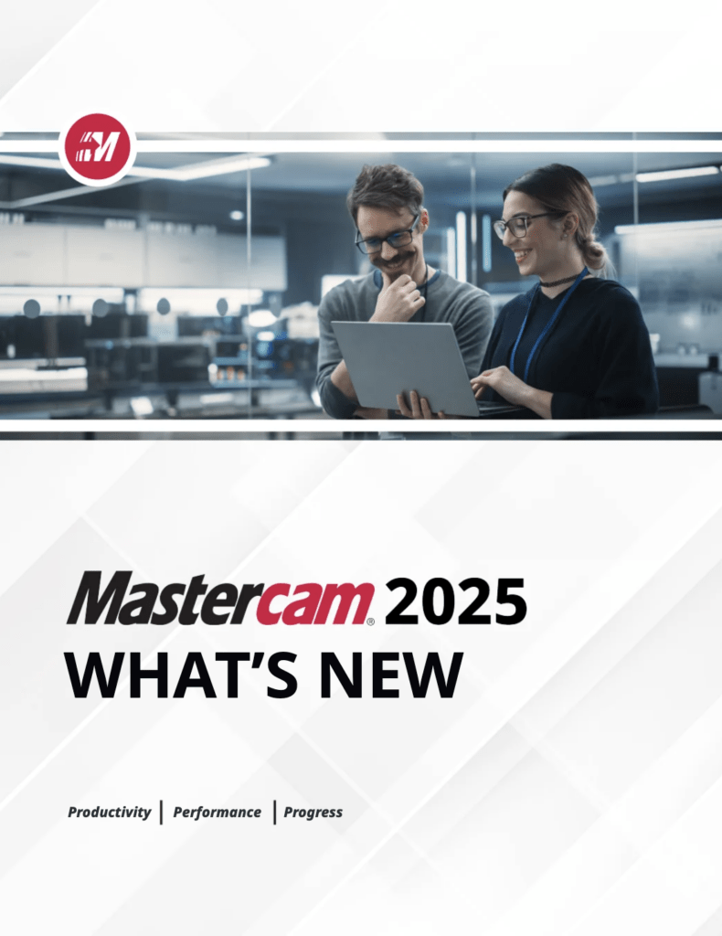 Cover of Mastercam 2025 What's New brochure