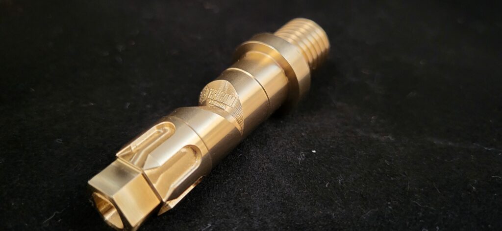 Brass Swiss medical part